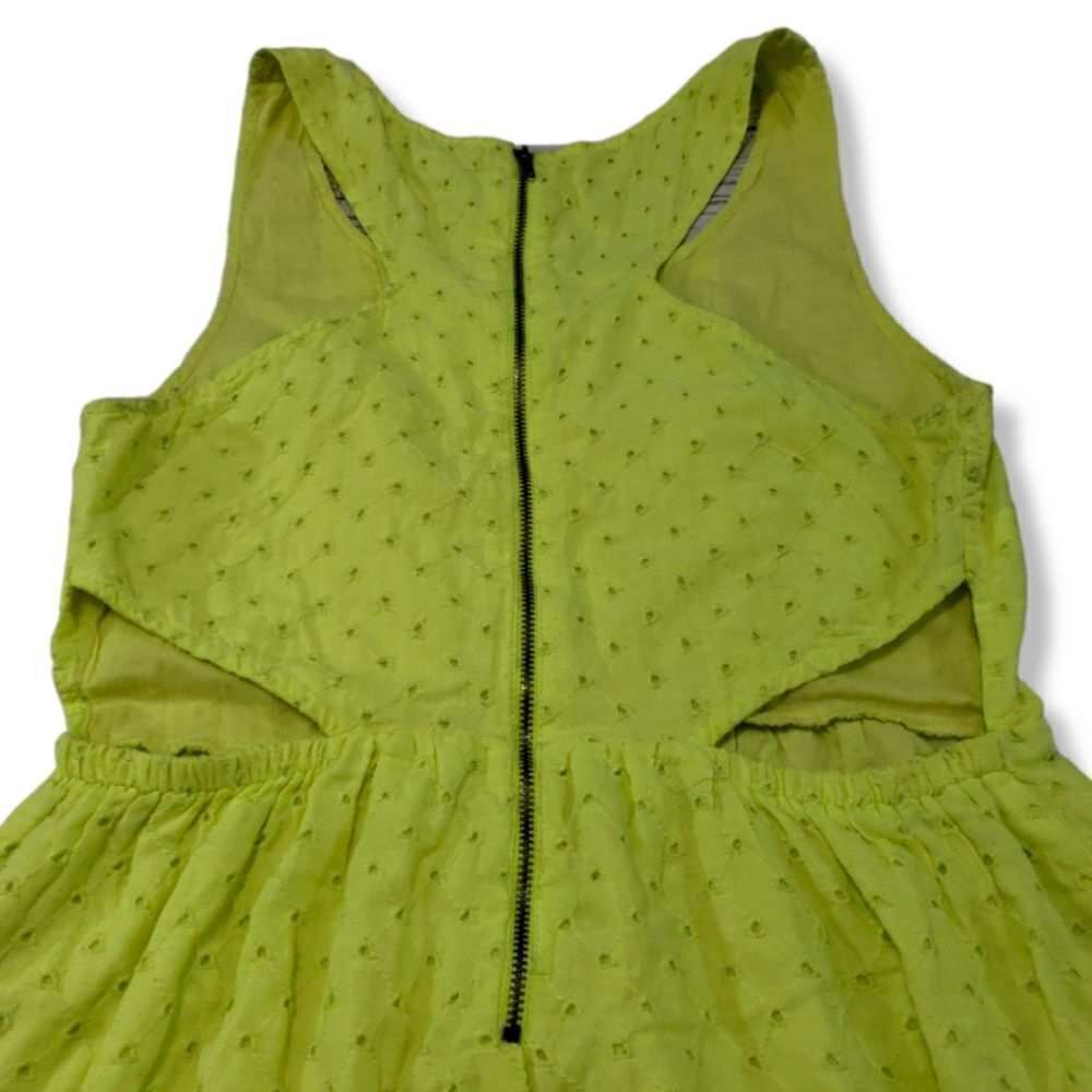 American Eagle Outfitters Dress Size 4 A-Line Fit And Flare Sleeveless Embroider - Picture 4 of 7